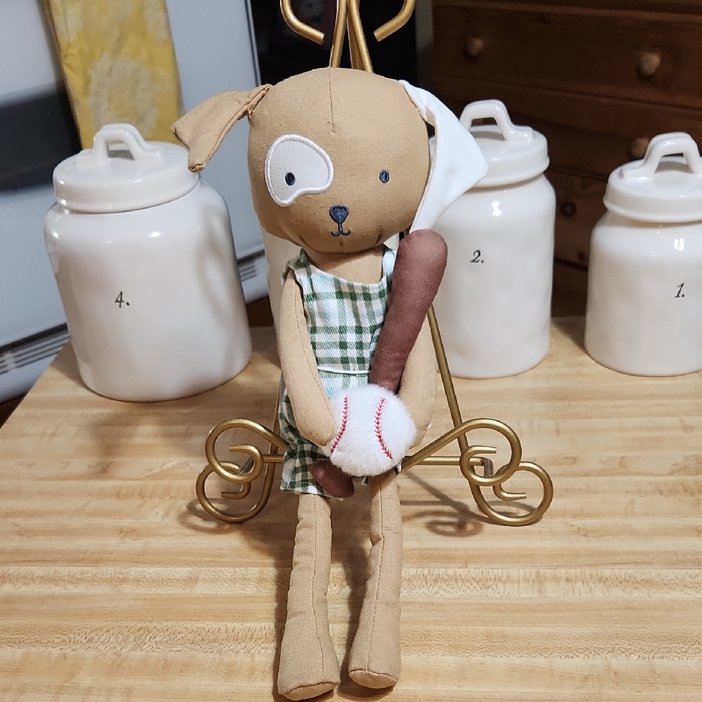 HEARTH&HAND with MAGNOLIA plush Dog.